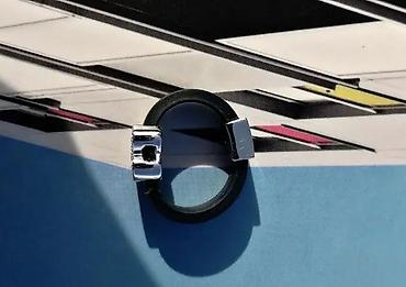 Prstenje: Ricarda M. silikonski prsten sa blistavim srcem. Signirano Ricarda M — 9