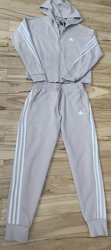 Adidas komplet trenerka za devojcice(gornji deo + donji deo), bež na lalafo.rs Adidas komplet trenerka za devojcice(gornji deo + donji deo), bež