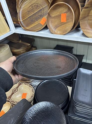 Другие товары для кухни: Меламиновая посуда для кафе и ресторанов — черная коллекция - — 17