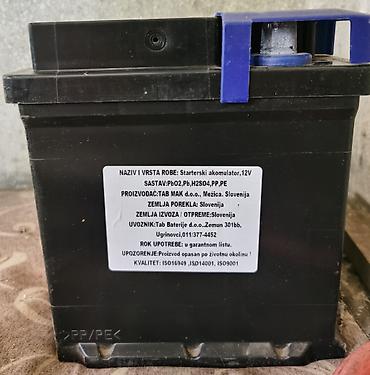 polovne auto gume u nišu i okolini: Auto akumulator TAB Polar 12V za Fiat Punto（Izuzetno nov） Razlog — 3