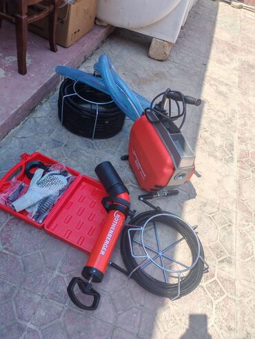 Digər alətlər: Rothenberger ECO R600 boru təmizləmə avadanlığı komplekti - Peşəkar