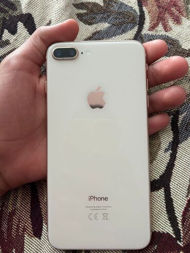 apple 13 mini ikinci el: IPhone 8 Plus, 64 GB, Rose Gold, Barmaq izi