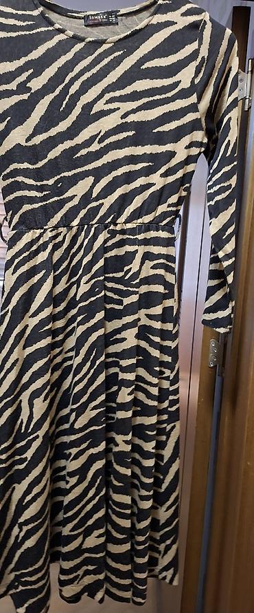 Zebra naxışlı uzun don - Brend: Samdan - Rəng: Qara-bej zebra print - lalafo.az -da Zebra naxışlı uzun don - Brend: Samdan - Rəng: Qara-bej zebra print -