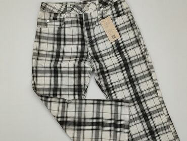 plisowane spódniczka w kratę: Spodnie 3/4 Damskie, Asos, S, stan - Idealny