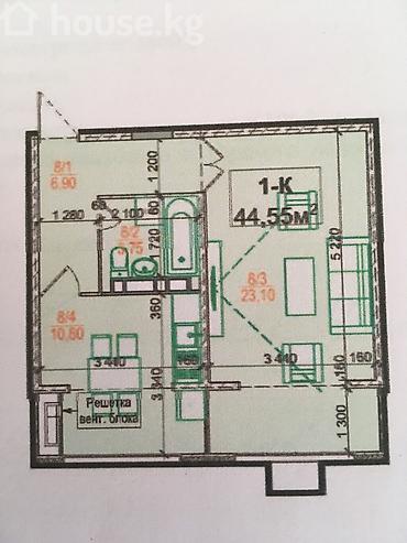 Продажа квартир: 1 комната, 45 м², 106 серия, 3 этаж, Готовая ПСО (под самоотделку) — 1