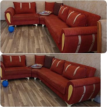 Divanlar: Künc divan, İşlənmiş, Açılmayan, Bazalı, Çatdırılma yoxdur — 1
