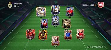 free fire hesab satisi tap az: FC Mobile hesabı – yüksək reytinqli komanda - Ümumi reytinq: OVR 116 — 1