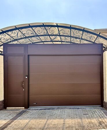 Секционные ворота: ВОРОТА | ДАРБАЗА Все виды автоматических ворот! Секционные ворота — 3