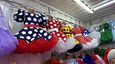 Платья: Детское платье, цвет - Голубой — 2