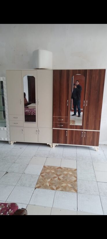 Dolablar: Yeni, Açılan, 4 qapılı Düz dolab, Dolab-asılqan, Azərbaycan — 2