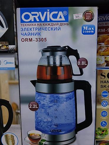 sultan chai: Электрический чайник ORVICA ORM-3305 с чайником-заварником. Основные — 1
