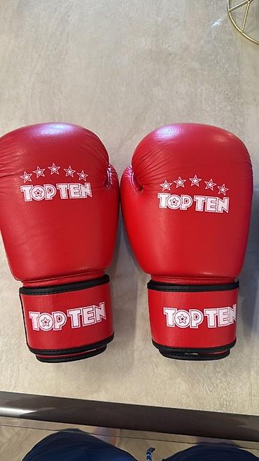 king boxing: Боксерские перчатки TOP TEN - Пара перчаток бренда TOP TEN. - Цвета — 1