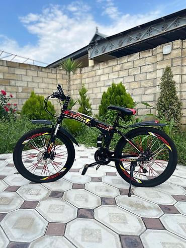 velo satışı: STRIM V520 qatlanan dağ velosipedi - Qatlanan alüminium/metal korpus — 3