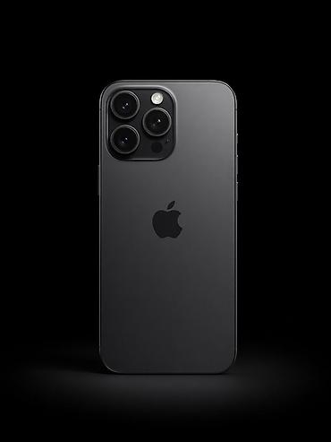 IPhone 15 Pro Max, Б/у, 256 ГБ, Black Titanium, Защитное стекло, 89 %