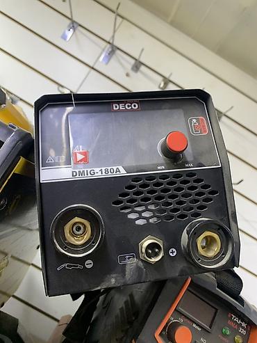 Сварочные аппараты: Сварочный инвертор DECO DMIG-180A Описание: - Многофункциональный — 2