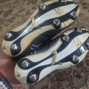 такелажные ремни: Футбольные бутсы Puma Esito SG (съёмные металлические шипы) - Тип — 2