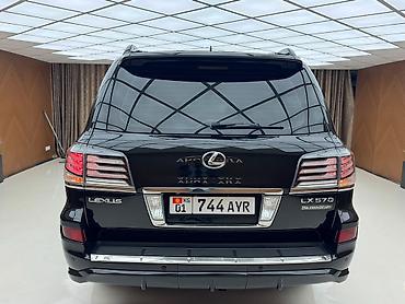 зимные: Lexus LX: 2015 г., 5.7 л, Автомат, Газ, Внедорожник — 5