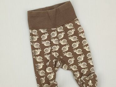 legginsy brązowe dziecięce: Legginsy, Wcześniak, stan - Dobry