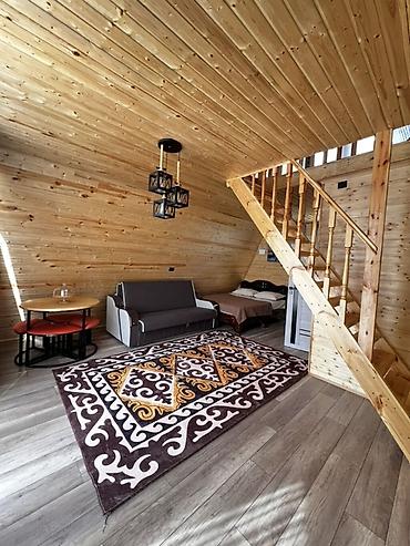 Посуточная аренда квартир: 🏡 A-FRAME ДОМикТЕР ЧОК-ТАЛДА! 🌿 ✨ Жайкы эс алуу үчүн эң сонун жер! 🏖 — 6