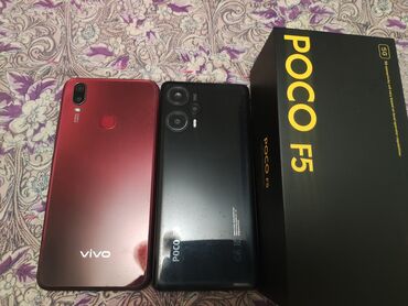 Poco: Poco F5, Б/у, 256 ГБ, цвет - Черный, 2 SIM