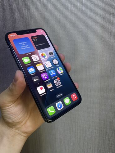 Apple iPhone: IPhone 11 Pro, Б/у, 256 ГБ, Blue Titanium, Чехол, 100 %