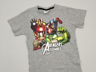 T-shirts: T-shirt, Marvel, 8 years, 122-128 cm, condition - Very good