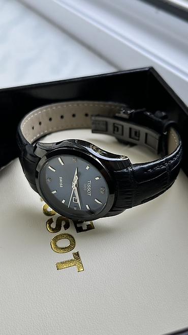 hamilton saat: Tissot kişi qol saatı – Swiss Made - Klassik dizaynlı mavi siferblat — 3