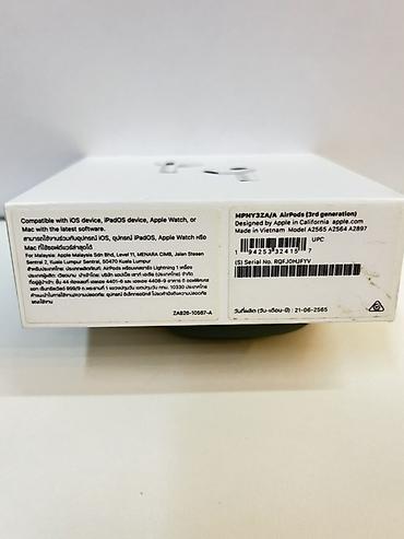 apl 13: 🎧 Original AirPods 3 satılır Sol qulaqda kiçik problem var (dinamik — 4