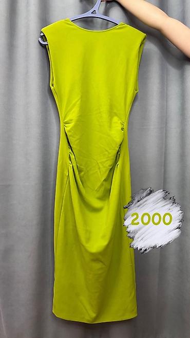 вечернее платье zara: Вечернее платье, Коктейльное, Короткая модель, Трикотаж, Без рукавов, S — 1