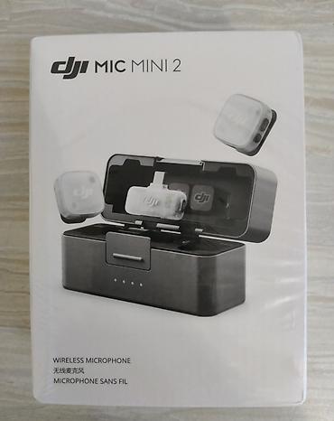 DJI Mic Mini 2 — simsiz mikrofon sistemi (2 TX +1 mobile Rx) lalafo.az -da DJI Mic Mini 2 — simsiz mikrofon sistemi (2 TX +1 mobile Rx)