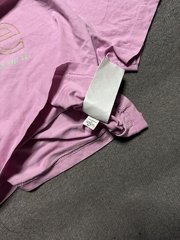 croplar: Nike qısaqol crop t-shirt Ölçü:M oversize problemi yoxdur, təzədir — 4