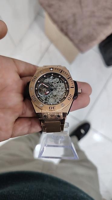 muncuq qolbaqlar: Yeni, Qol saatı, Hublot, rəng - Qızılı — 3