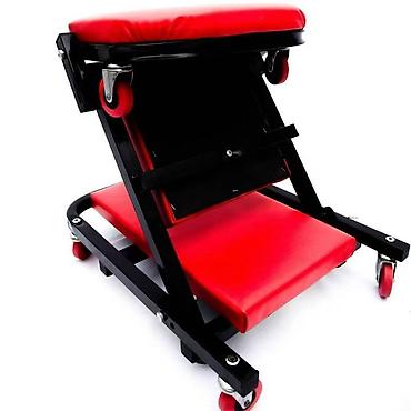 Alati za automobile: Pretvarač/ležaljka za automehaničare na točkićima 2‑u‑1 - — 3