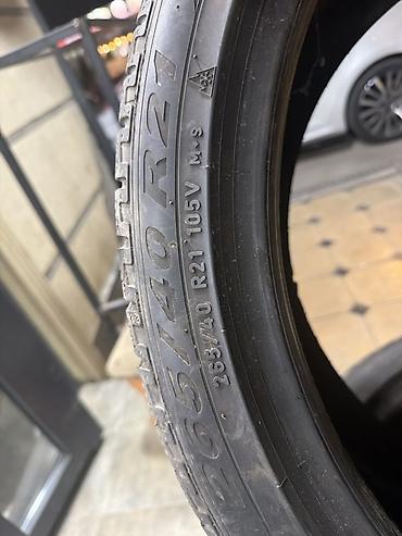 r bit: Шины 265 / 40 / R 21, Зима, Б/у, Комплект, Внедорожные (АТ/МТ), Италия, Pirelli — 4