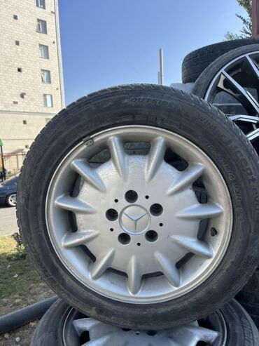купить шины на 15 бу: Колеса в сборе 215 / 55 / R 16, Лето, Б/у, Комплект, Легковые, Литые, отверстий - 5