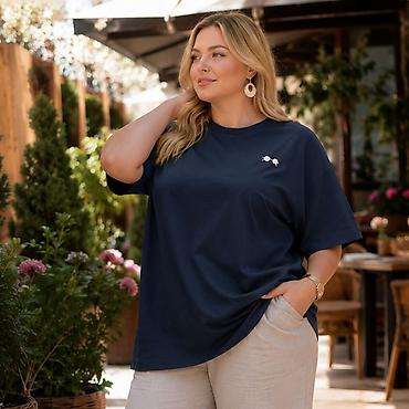 nike tech flecce: Футболка, Оверсайз, Трикотаж, Новый, 4XL, 3XL, 5XL — 3