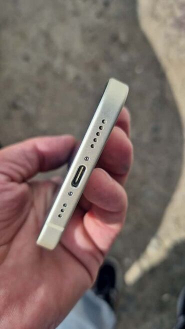 Apple iPhone: IPhone 15, 128 GB, Sarı, Barmaq izi, Sənədlərlə, Zəmanət — 4