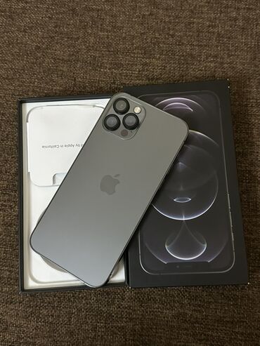 бу хр айфон: IPhone 12 Pro, Б/у, 128 ГБ, Графит, Коробка, 77 %