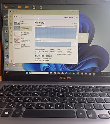 oyun aksesuarları: İşlənmiş ASUS Vivobook, 15.6 ", Intel Celeron, 256 GB, Pulsuz çatdırılma — 5
