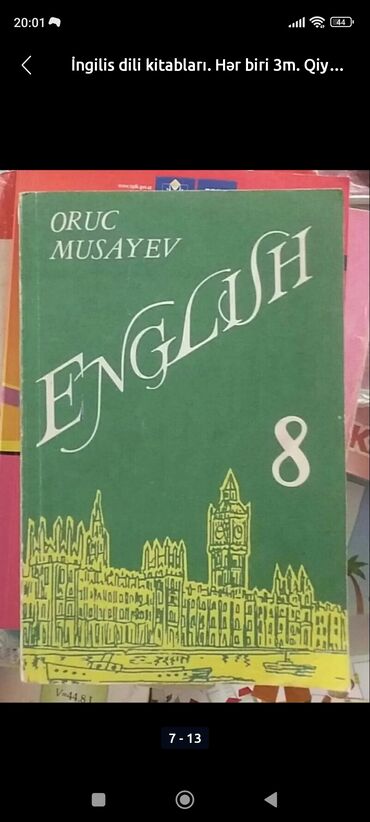 Tədris ədəbiyyatı: İngilis dili kitabları. Ün. Yeni Yasamal
📎10 — 7