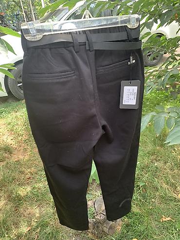 Мужская одежда: Черные мужские брюки STRONG, модель SG558 - Цвет: черный - Размер на — 4
