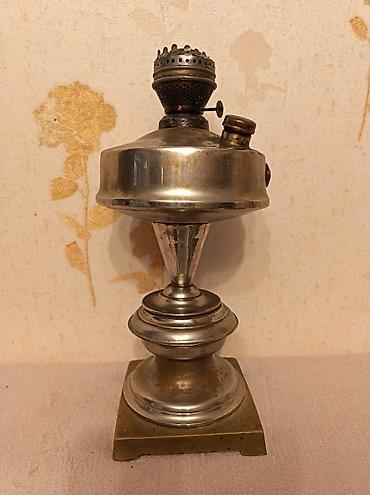 Искусство и коллекционирование: Məhsul: Köhnə tip “Primus” kerosin lampası (stolüstü) antik lampa — 6