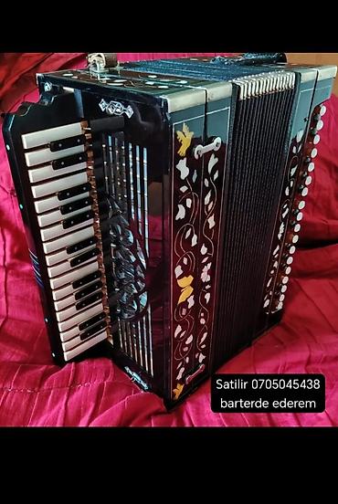 tap az qarmon: Akkordeon – piano klaviaturalı və knopf (bas) tərəfli model — 1