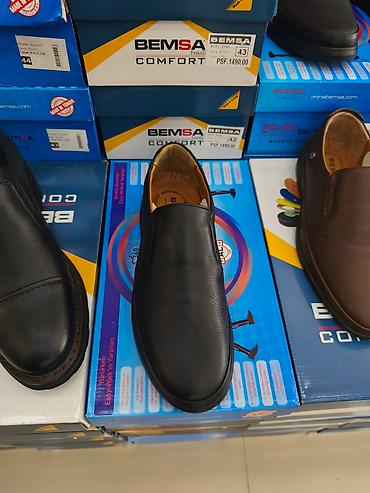 Ayaqqabılar: Kişi ayaqqabıları – müxtəlif modellər - Klassik tünd-qəhvəyi dəri — 37