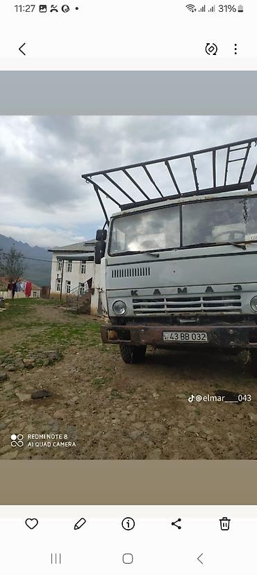kamaz zapçastı: KAMAZ yük avtomobili - Marka/model: KAMAZ (klassik ön panel dizaynlı — 2