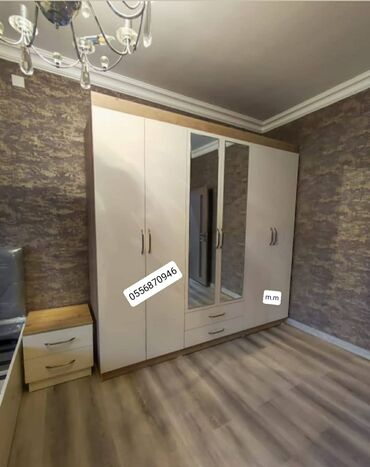 Dolablar: Yeni, Açılan, 3 qapılı Düz dolab, Şifonyer, Azərbaycan — 23