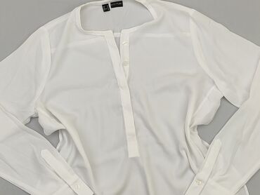 bluzki białe basic: Bluzka Damska, L, stan - Bardzo dobry
