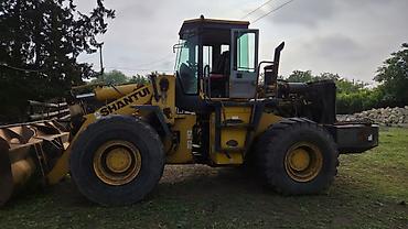 forklift: SHANTUI təkərli ön yükləyici (loader) - Güclü dizel mühərriki, ağır — 4