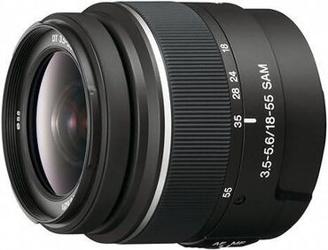 kamera video: Sony 18-55mm f/3.5-5.6 SAM DT Obyektiv Sony Alpha Digital SLR