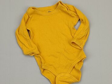 żółte body niemowlęce: Body, So cute, 6-9 m, 
stan - Dobry